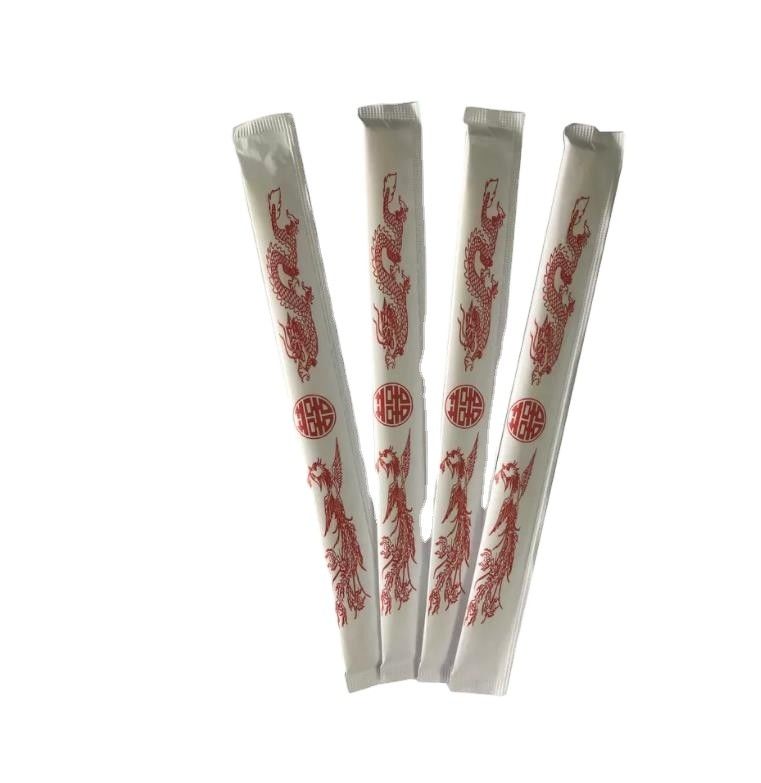 Eco Frindly Natürliche Bambus-Essstäbchen-Sushi-Stick mit Papierverpackung