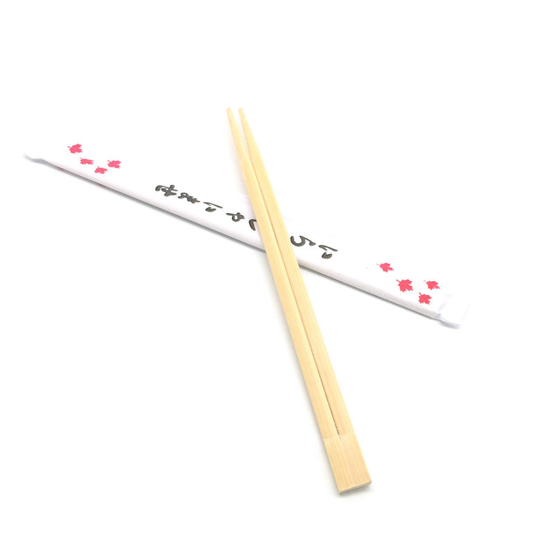 Eco Frindly Natürliche Bambus-Essstäbchen-Sushi-Stick mit Papierverpackung