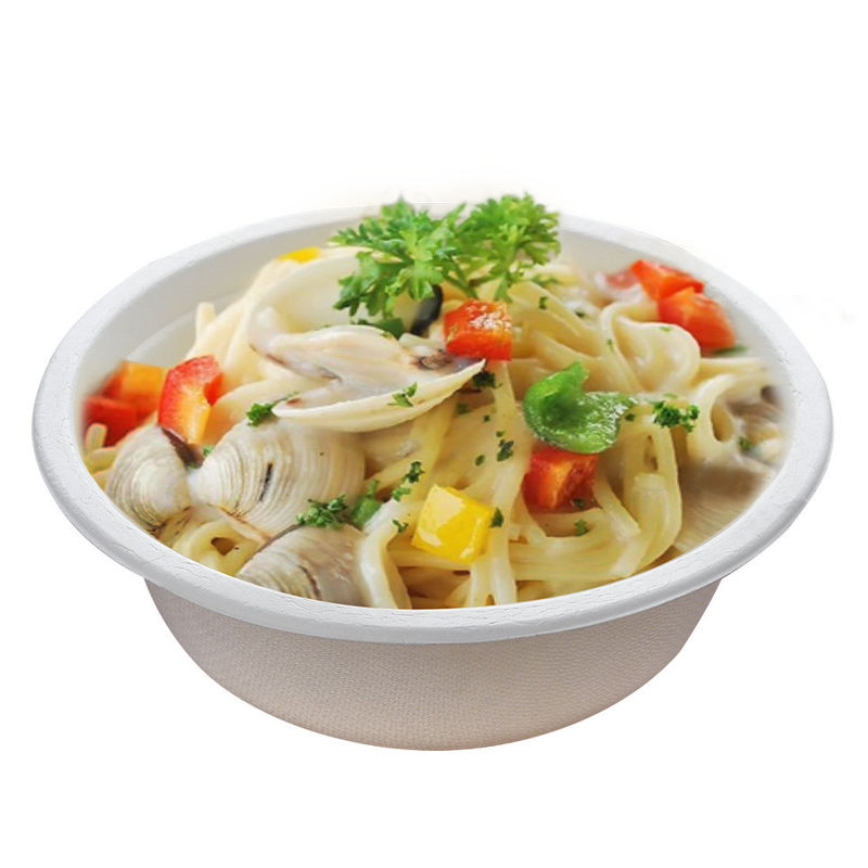 Zermahlen Sie kompostierbare Salat-Schüssel 350ml 400ml 460ml 500ml 680ml