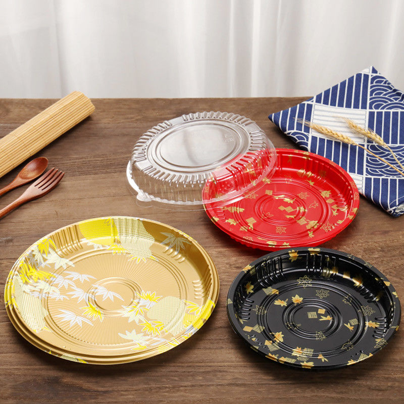 Nicht Microwavable Wegwerf-PS-Sushi-Nahrungsmittelkasten