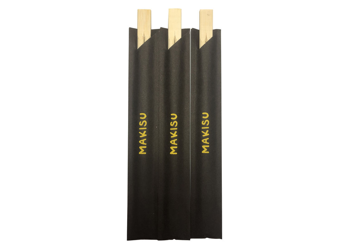 Zwillings-natürliche Bambuswegwerfessstäbchen der Stärke-5.0mm