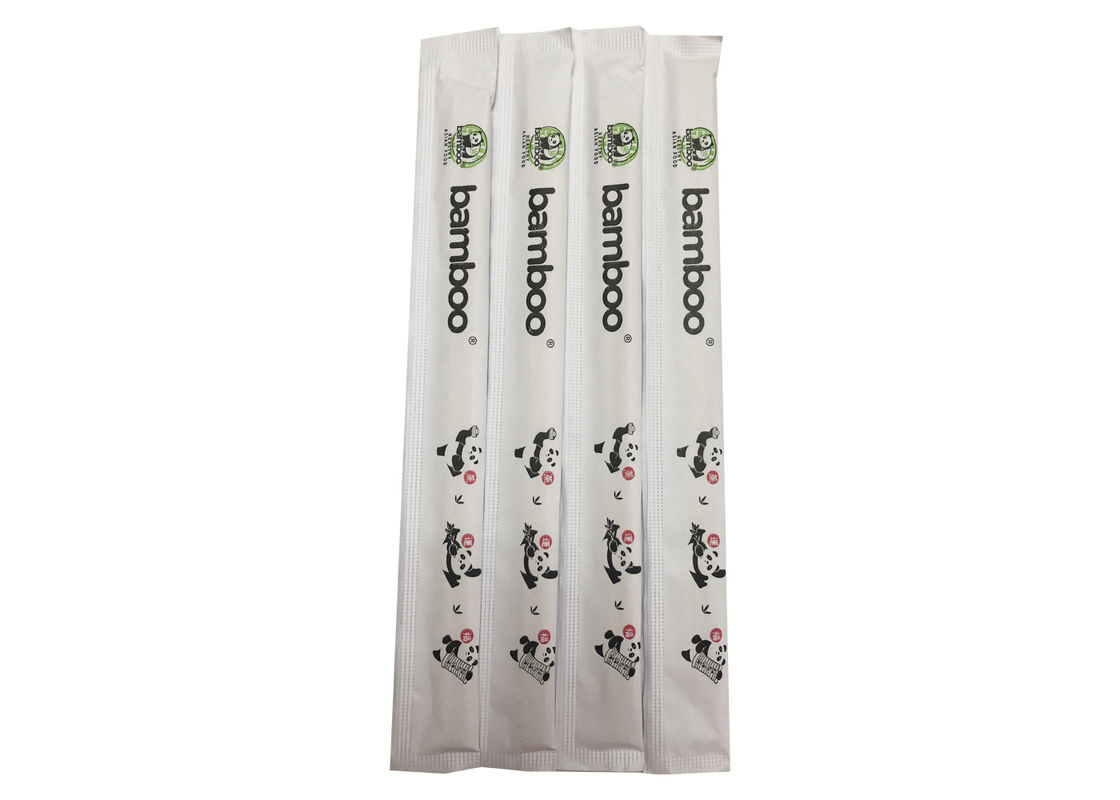 Koreanisches Wegwerfbambusessstäbchen-volles Papier, das 21cm 23cm 24cm verpackt