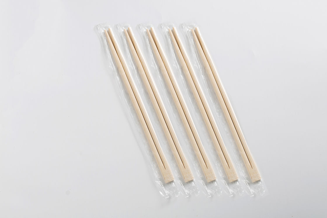 OPP, das Doppel-Mao Bamboo Chopsticks Disposable With-Knoten, nackte Essstäbchen verpackt