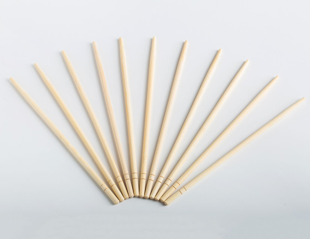 Bambusessstäbchen der Längen-21cm 23cm 24cm Wegwerf mit Papierverpackung