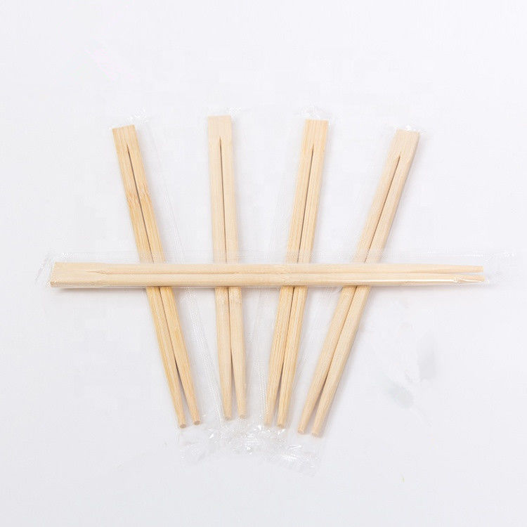 Bambuswegwerfessstäbchen des Sushi-Geschäfts-Zwillings-21cm, nackte Essstäbchen