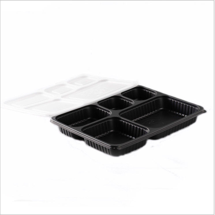 Wegwerf- verdickter Plastik- Mitnehmer-Bento Box Container