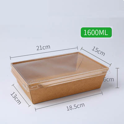 Wegwerfbrotdose Weizen-Straw Fibers 500ml 900ml 1600ml für das Verpacken der Lebensmittel