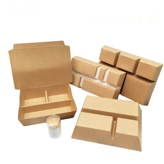 Biologisch abbaubarer Schnellimbiss-Verpackenkasten 3 4 5 Fach-Mikrowellen-Safe