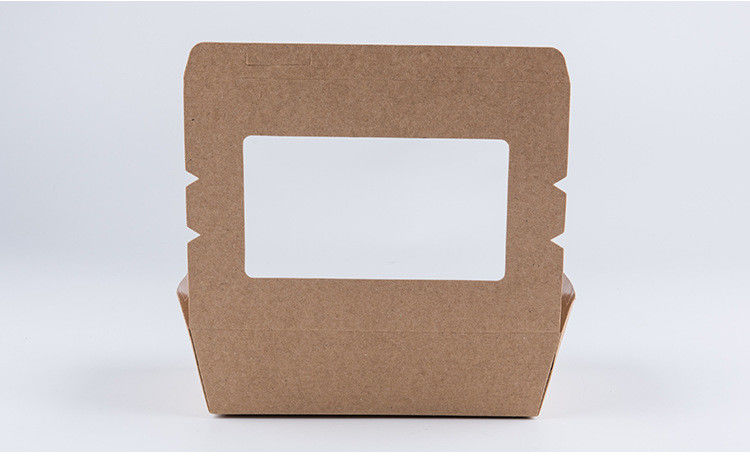 Besonders angefertigt 4 Fächern nehmen Sie Papier-Bento Box Leak Proof weg