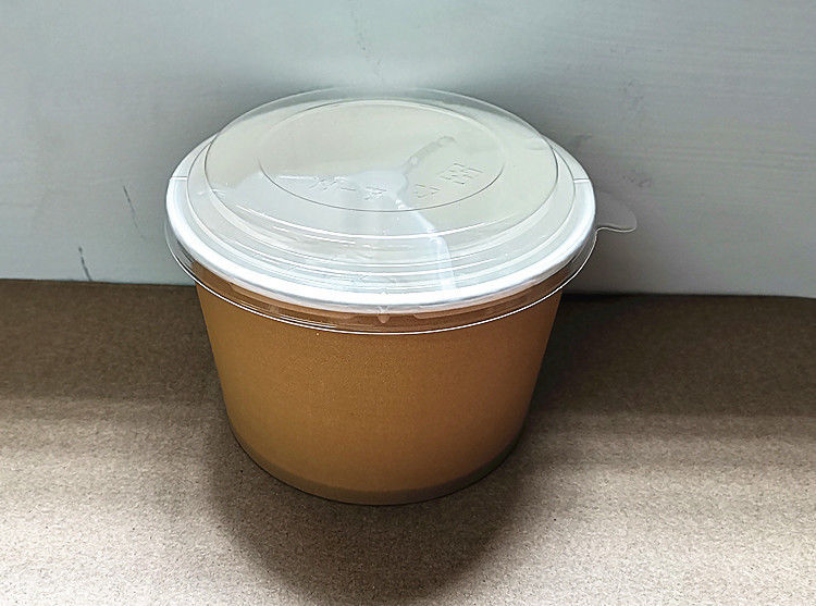 Einwegverpackungsbox mit innerer Stütze, 360–1500 ml Kraftpapierschale