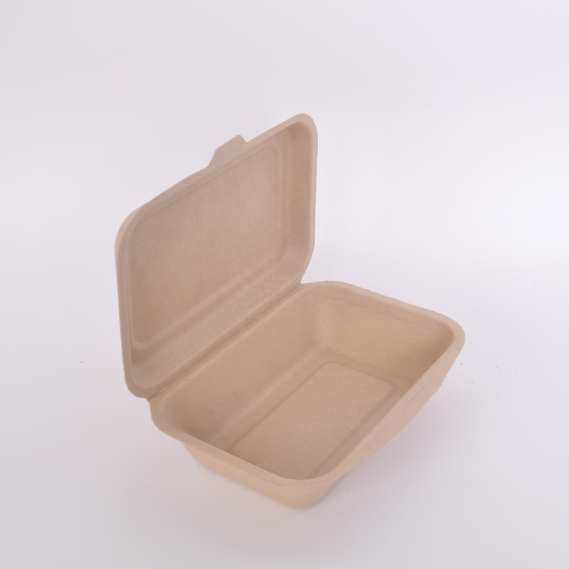 Kundenspezifischer Schnellimbiss-Papierverpackenkasten-Wegwerfmahlzeit-Kasten