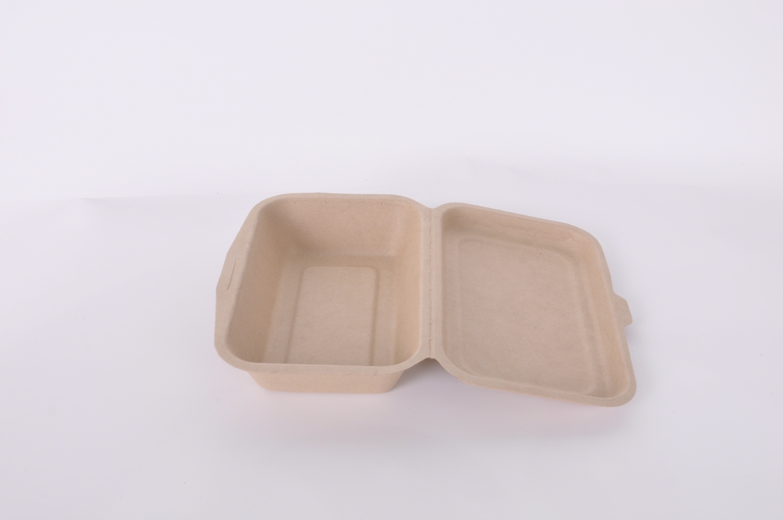 Kundenspezifischer Schnellimbiss-Papierverpackenkasten-Wegwerfmahlzeit-Kasten