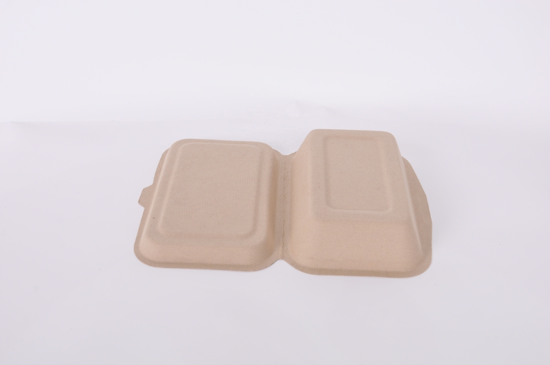 Kundenspezifischer Schnellimbiss-Papierverpackenkasten-Wegwerfmahlzeit-Kasten