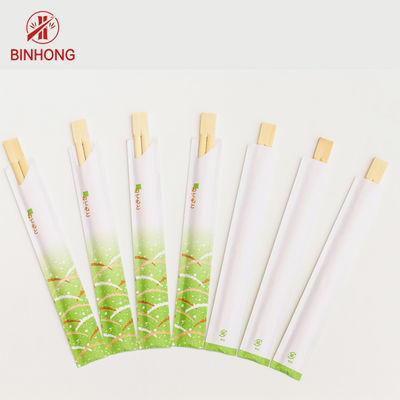 Gesundheitliche japanische Bambuswegwerfessstäbchen der Stärke-4.8mm